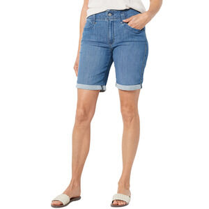 NYDJ Higher Rise Lightweight Denim Ella Shorts Lavish - Regular